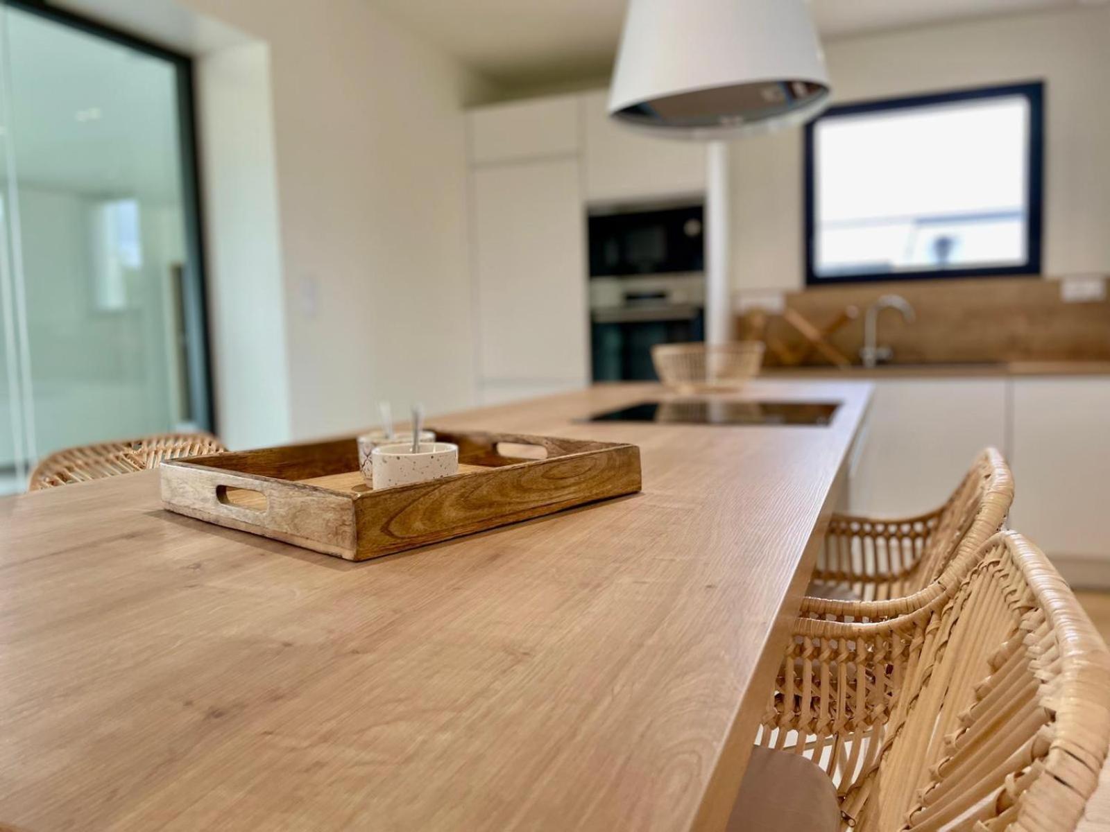 Magnifique Maison Vue Mer Avec Piscine Interieure カランテック エクステリア 写真